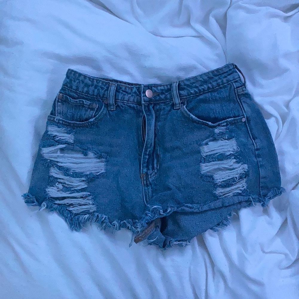 jean shorts
